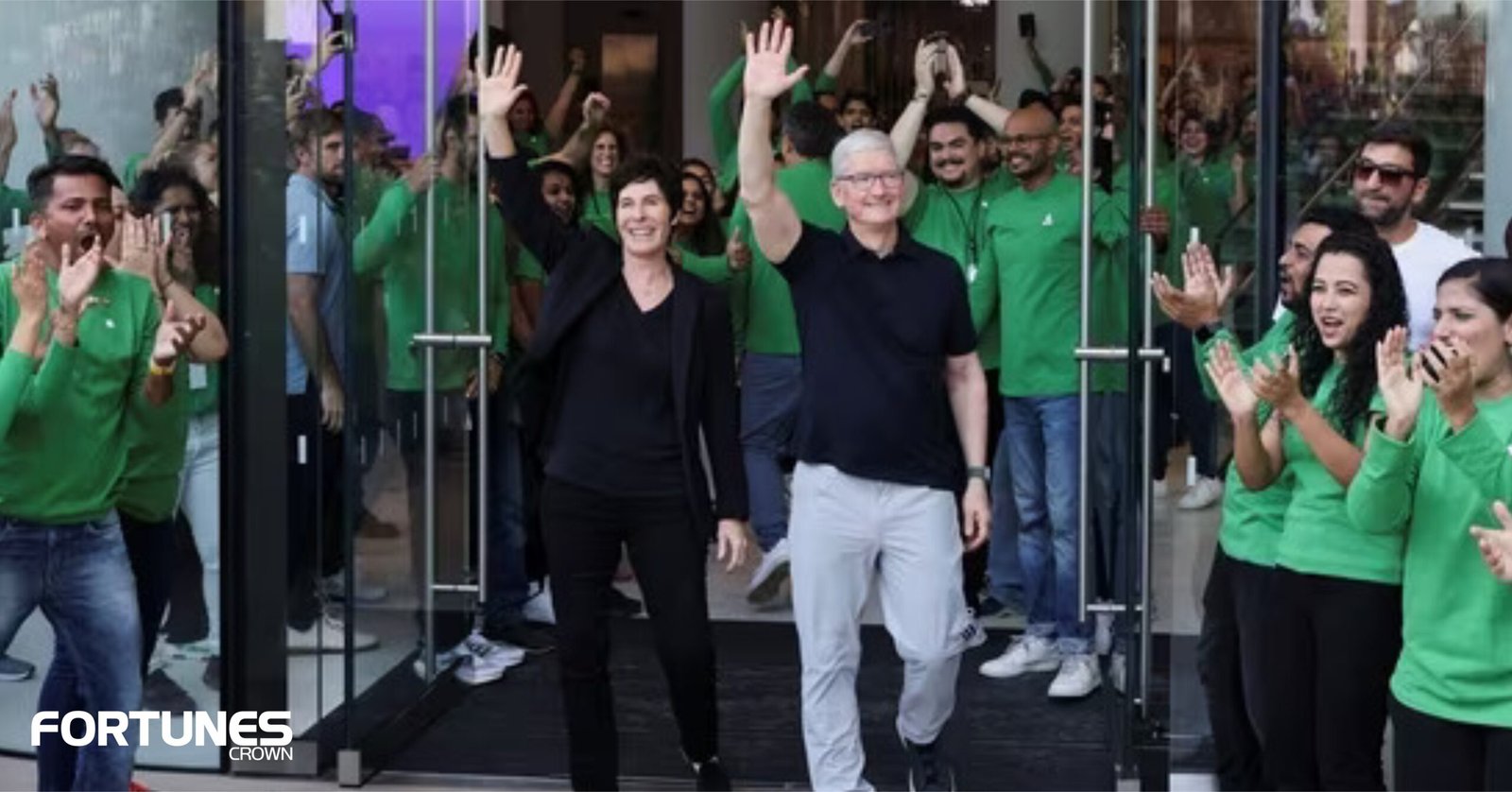 Tim Cook in India: