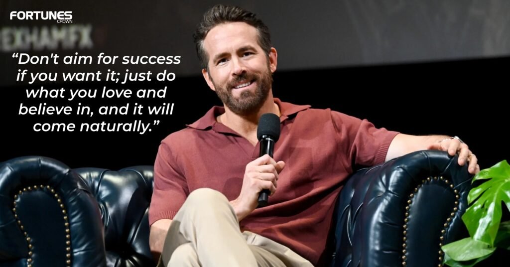 Ryan Reynolds success quotes
