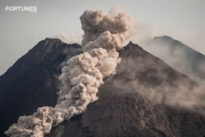 Mount Merapi eruption