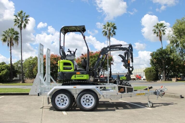 Excavator Trailer Package