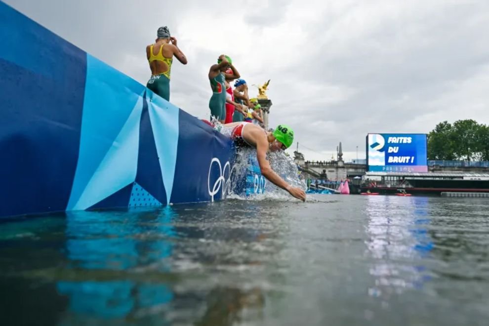 Seine river Paris Olympics