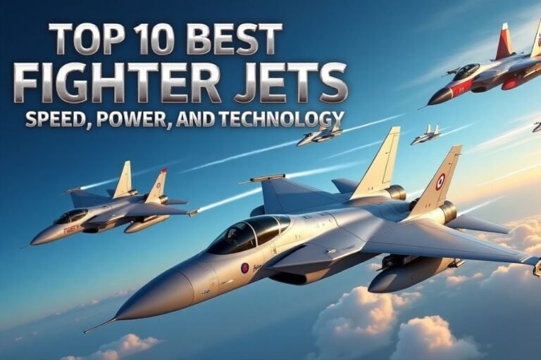 Top 10 Best Fighter Jets in the World in 2025: Speed, Power, and Technology