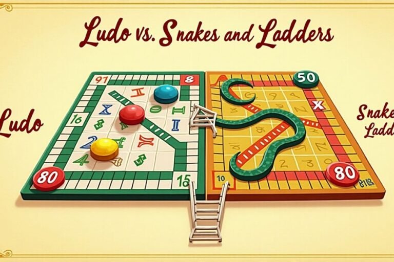 Ludo vs. Snakes and Ladders: Which Game is More Fun?