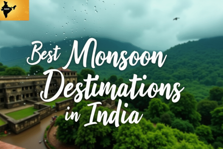 Top 10 Best Monsoon Destinations in India to Visit During the Rainy Season