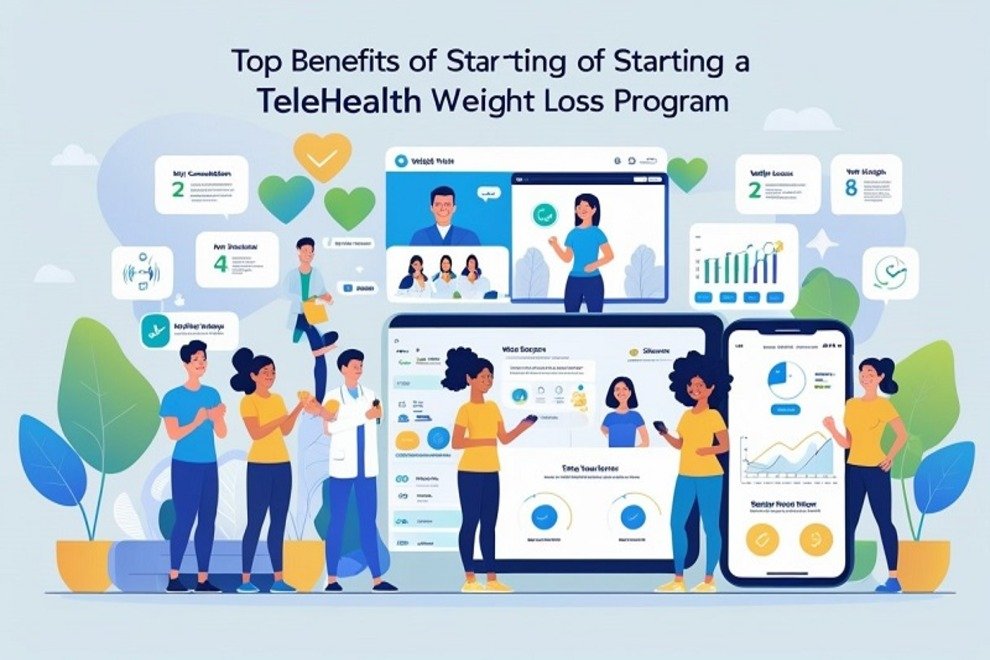 Top Benefits of Starting a Telehealth Weight Loss Program