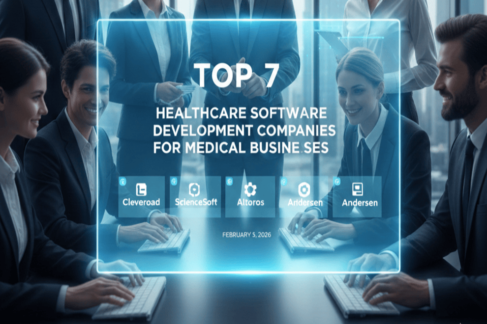 Top 7 Healthcare Software Development Companies for Medical Businesses
